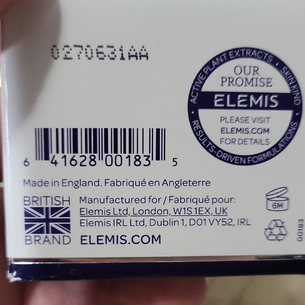 ELEMIS Hydra-Boost Day Cream - White and Purple - Picture 2 of 2
